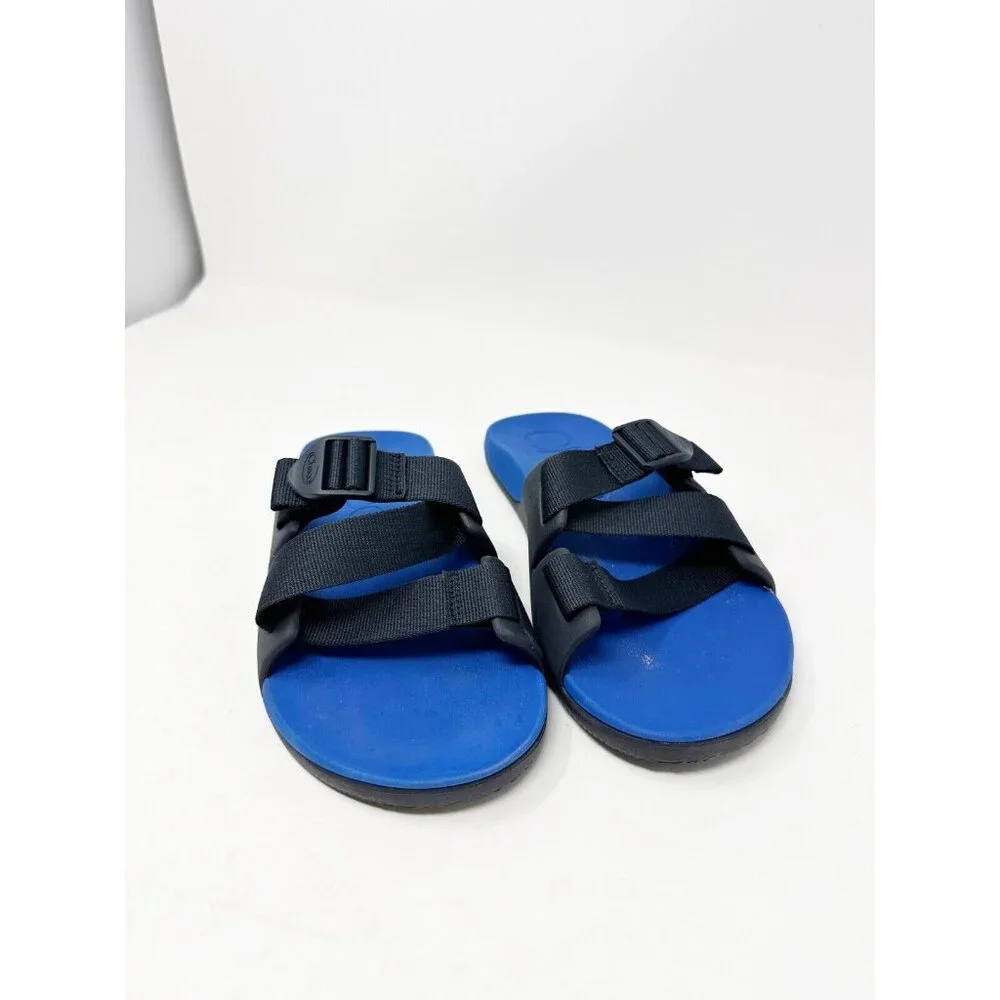 Chaco Mens Chillos‎ Slide Sandals Slip On Ultralight Comfort Active Blue Size 8